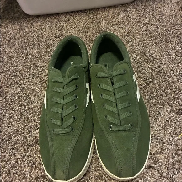 Tretorn Forest Green Women's Sneakers - Picture 1 of 3